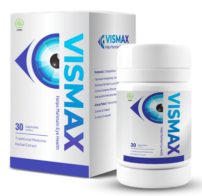 Vismax - Suplemen mata alami terpercaya dengan formula lengkap untuk kesehatan penglihatan optimal